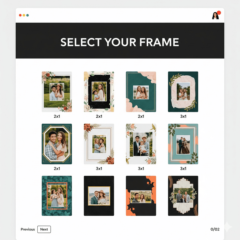 Choosing a frame